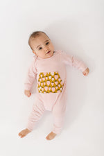Load image into Gallery viewer, Bamboo Zipper Romper in Autumn Berry
