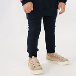 Load image into Gallery viewer, Bamboo Jogger in Midnight French Terry
