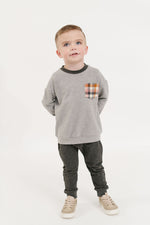 Load image into Gallery viewer, Bamboo Jogger in Pepper French Terry
