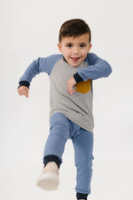Load image into Gallery viewer, Bamboo Jogger in Cornflower French Terry
