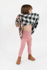 Load image into Gallery viewer, Bamboo Legging in Rosewood French Terry
