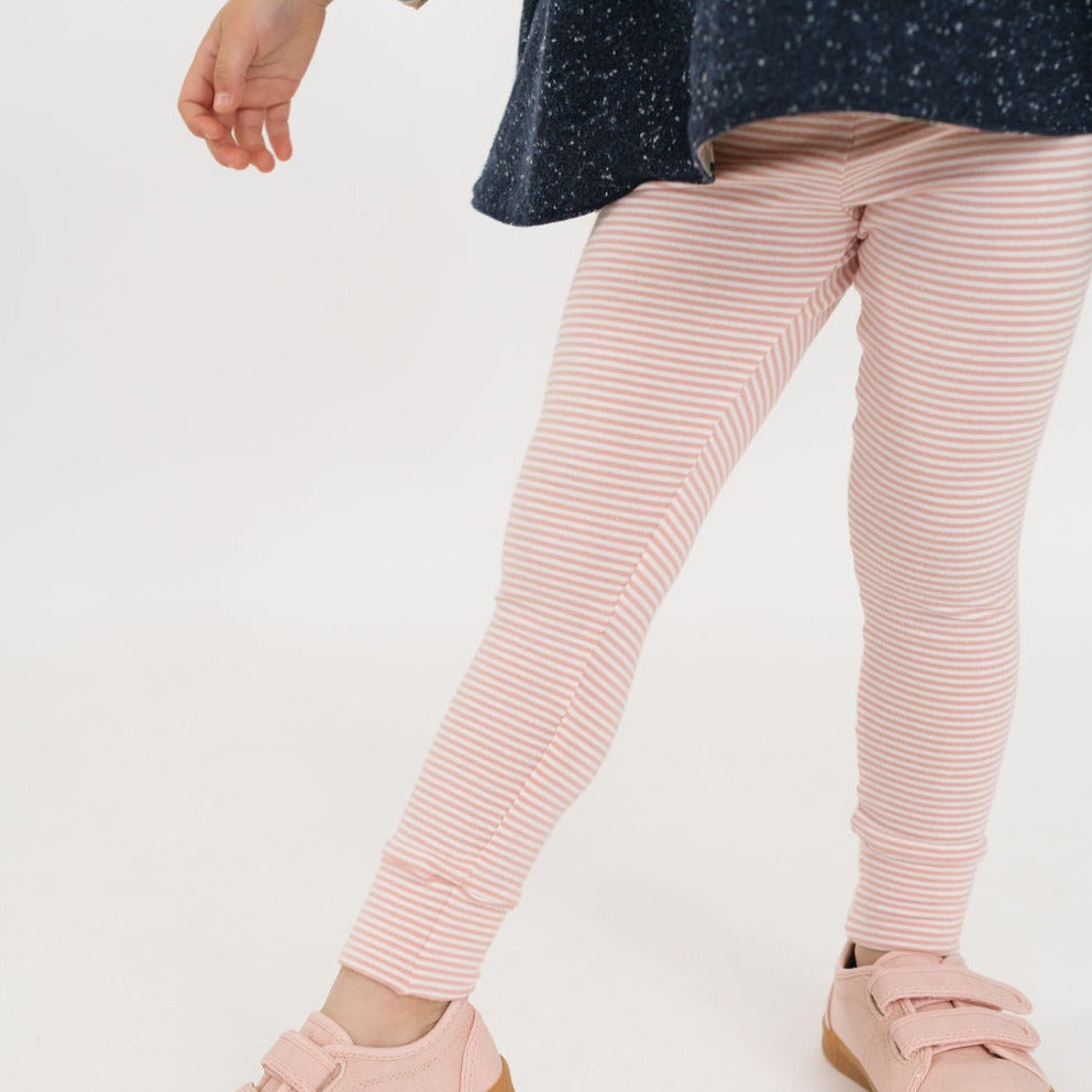 Bamboo Legging in Rose Stripe – Thimble