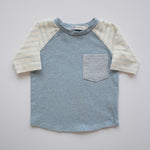 Load image into Gallery viewer, Raglan Tee in Spring Tea
