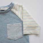 Load image into Gallery viewer, Raglan Tee in Spring Tea
