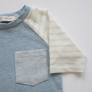 Raglan Tee in Spring Tea