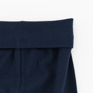 Bamboo Legging in Navy French Terry