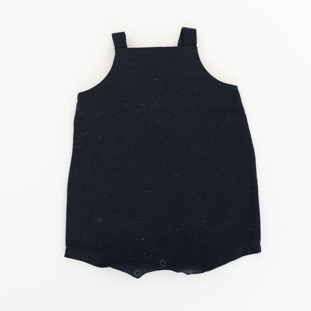 Knotted Shortall in Midnight Speckle