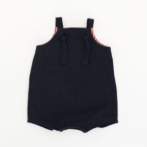 Knotted Shortall in Midnight Speckle