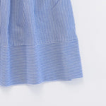 Load image into Gallery viewer, Midi Skirt in Azure Seersucker

