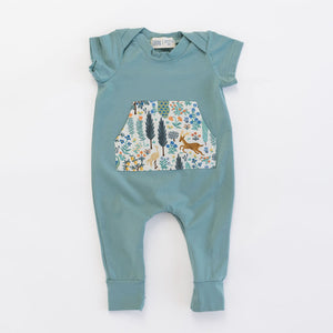 Zipper Romper in Fable