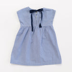 Load image into Gallery viewer, Picnic Dress in Azure Seersucker
