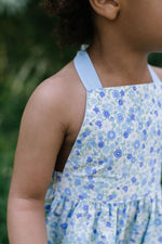 Load image into Gallery viewer, T-Back Dress in Forget-Me-Not
