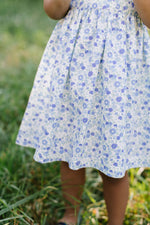 Load image into Gallery viewer, T-Back Dress in Forget-Me-Not
