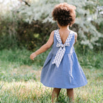 Load image into Gallery viewer, Sunday Dress in Ocean Gauze
