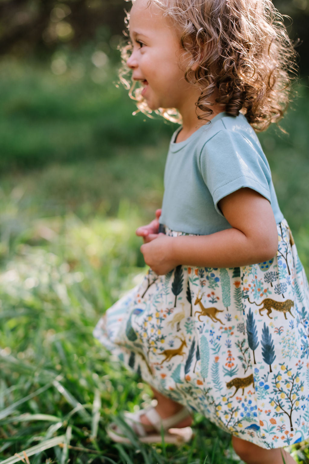 Playground Dress in Fable