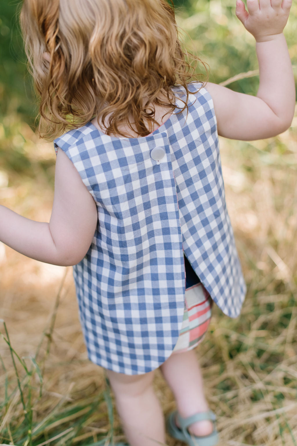 Reversible Tulip Tunic in Nantucket