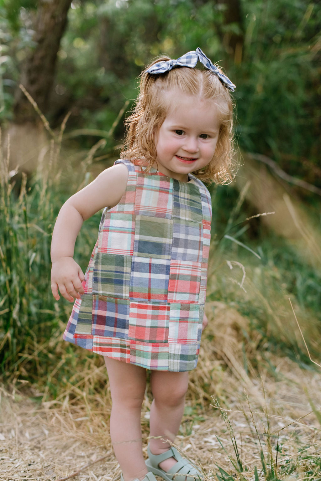 Reversible Tulip Tunic in Nantucket