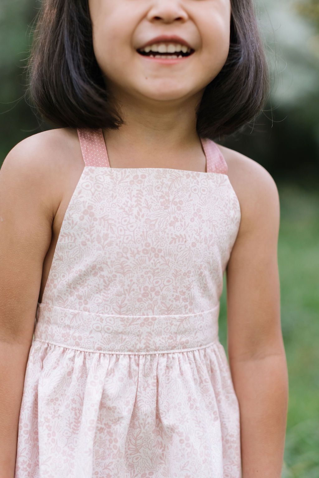 T-Back Dress in Rose Garden