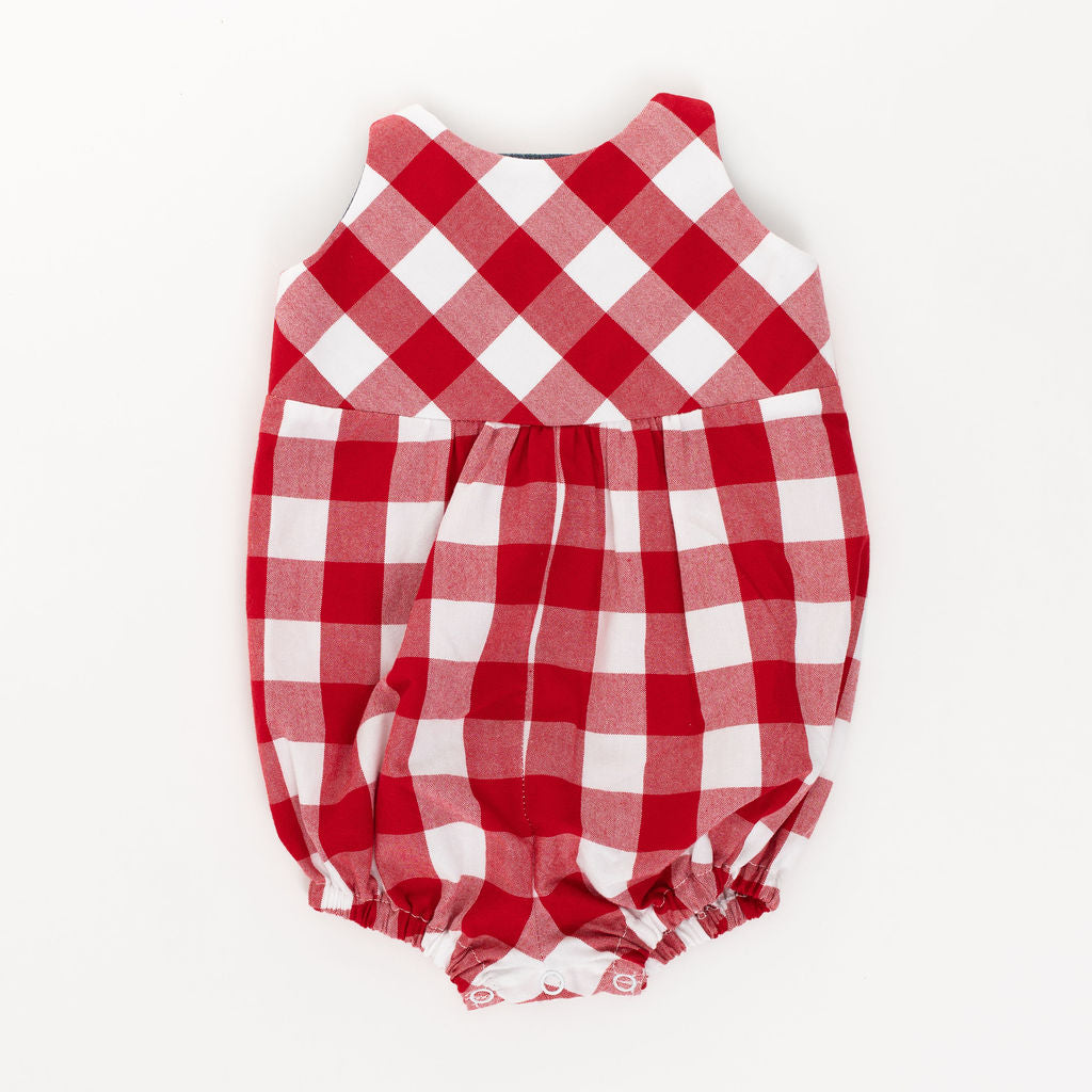 Knotted Bubble in Red Gingham