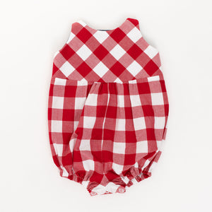 Knotted Bubble in Red Gingham