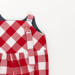 Load image into Gallery viewer, Knotted Bubble in Red Gingham
