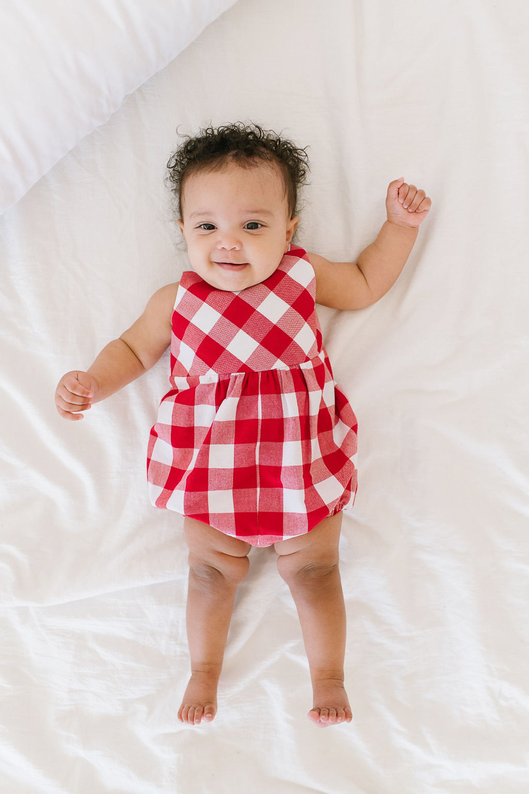 Knotted Bubble in Red Gingham