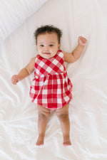 Load image into Gallery viewer, Knotted Bubble in Red Gingham
